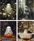 4 Pack Ghost Diamond Art Kits for Adults - 5D Diamond Paintings,11.8x15.7inch